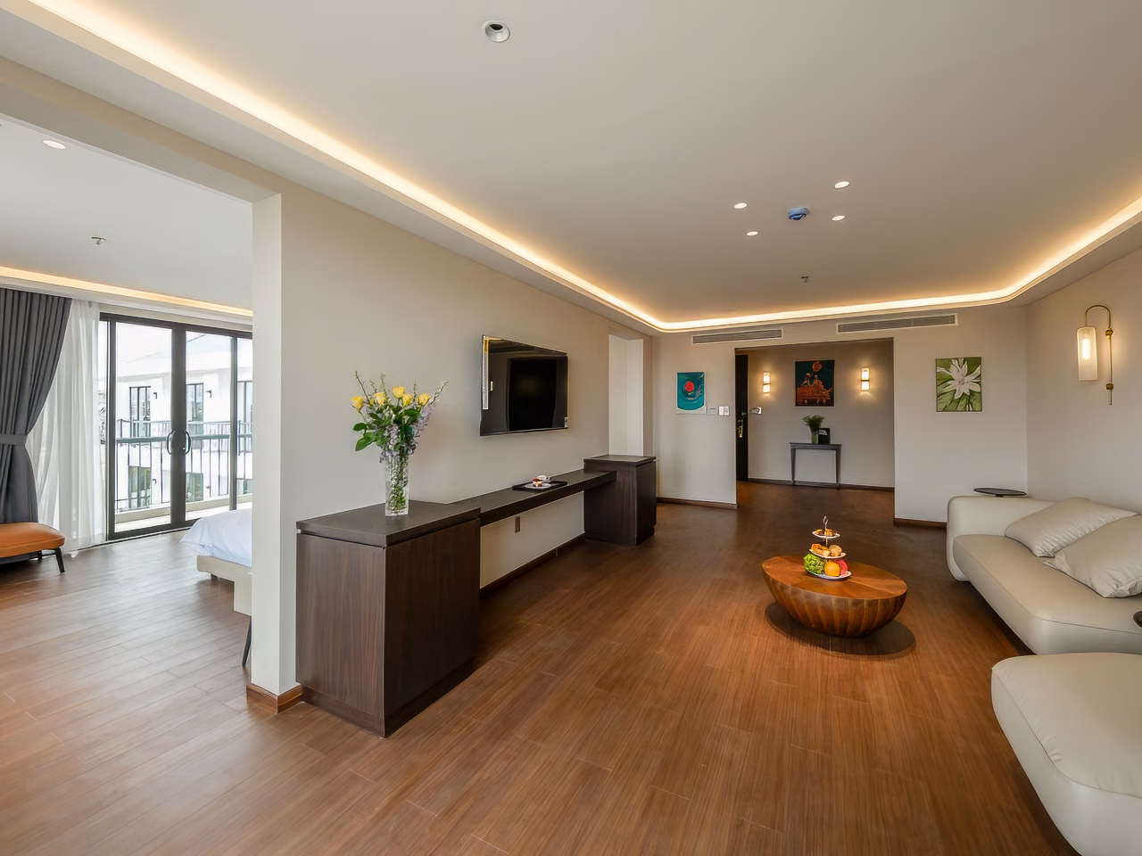 Pinewood Suite hướng thành phố tại Pinewood Hotel Dalat